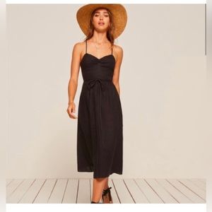 Reformation Pepper Linen Dress